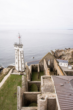 Pointe Saint-Mathieu – Vue du haut du phare