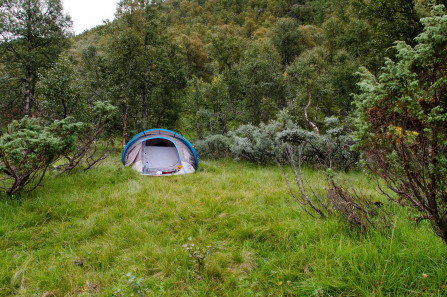 Camping sauvage dans le Telemark