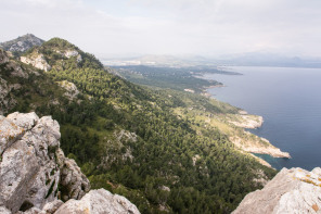 Randonnée de l'Ermita de la Victòria – Vue depuis le penya des Migdia