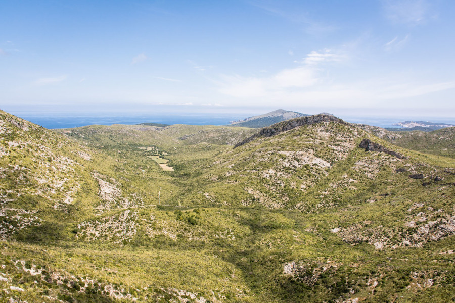 Route jusqu'à la cala Torta