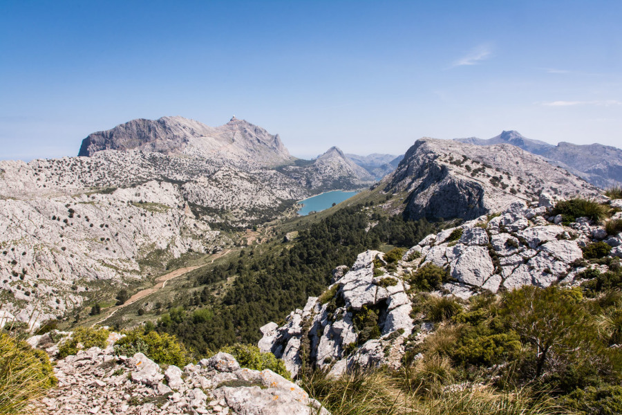 Randonnée du lac de Cúber vers Biniaraix – Puig de l'Ofre (1 093 m.)