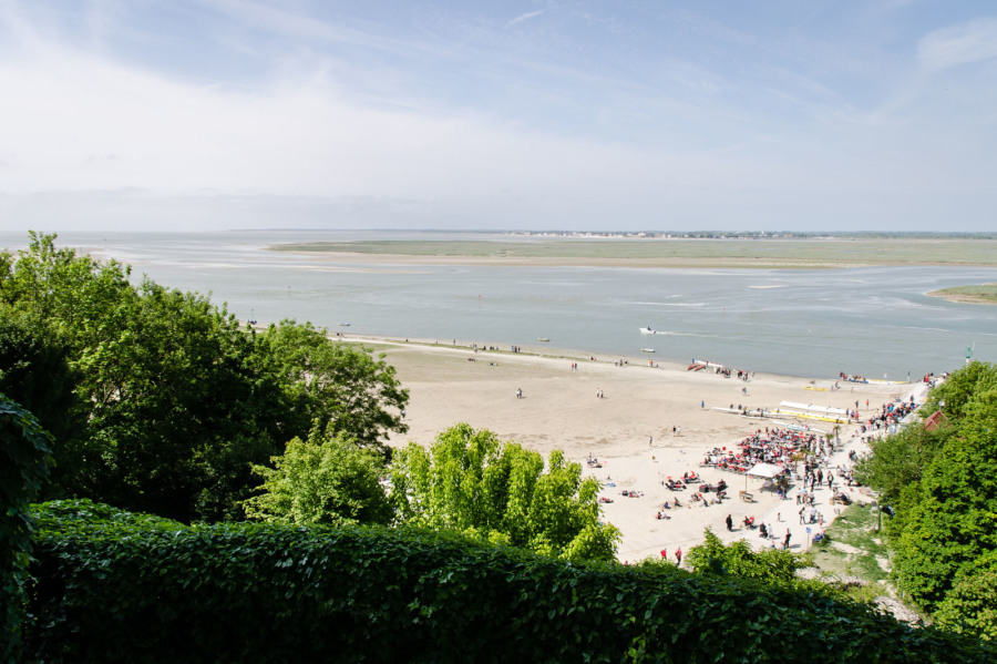 Saint-Valéry-sur-Somme – Vue sur la baie depuis la ville haute