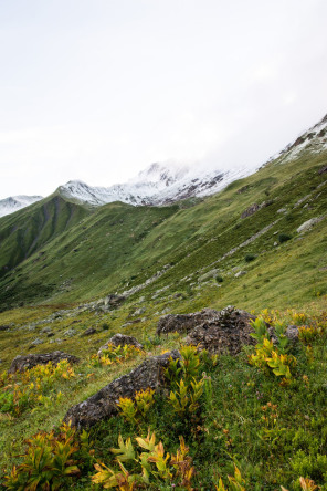 Randonnée du lac Presset – Montée vers le col du Bresson