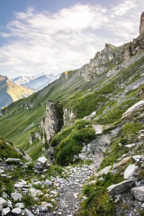 Randonnée du rocher du Vent – Montée vers le rocher