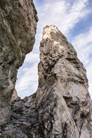 Randonnée du rocher du Vent – Montée vers le rocher