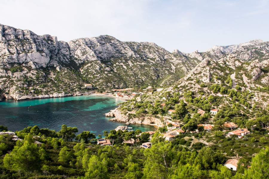 Randonnée des calanques de Sormiou et Morgiou – Montée vers le canapé de Sormiou