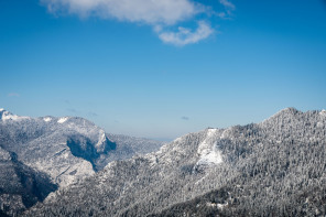Randonnée du bec de La Scia (hiver) – Partie jusqu'au sommet du télésiège