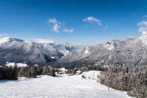 Randonnée du bec de La Scia (hiver) – Partie jusqu'au sommet du télésiège