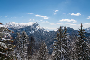 Randonnée du bec de La Scia (hiver) – Partie jusqu'au sommet du télésiège