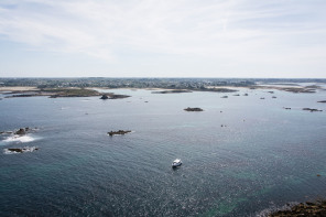 Vue du phare de l'île Vierge