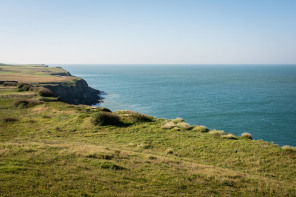 Vue vers le sud du cap Gris-Nez