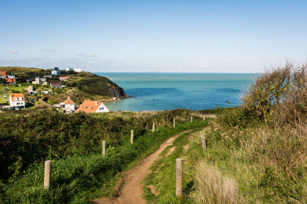 Chemin de randonnée entre le cap Gris-Nez et Wissant