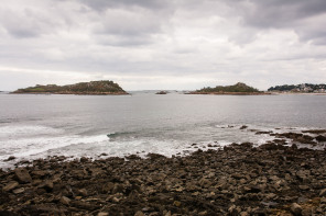 Trébeurden – Vue sur la presqu'île de Milliau depuis la pointe de Bihit