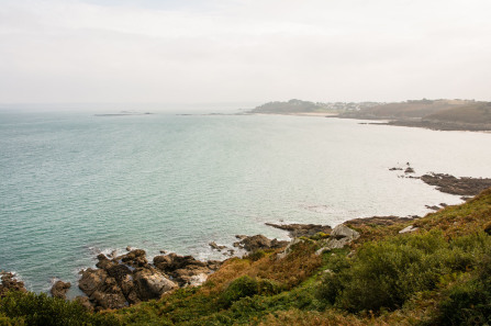 Poul Roudou – Vue depuis la route de la Corniche