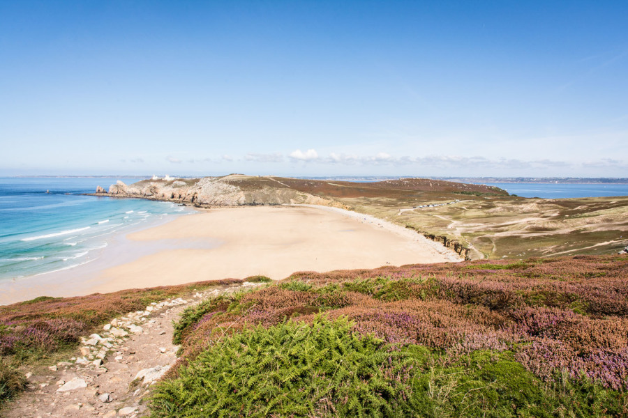 Randonnée des pointes de Pen Hir et du Toulinguet – Plage de Pen Hat