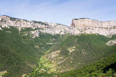 Randonnée depuis Bénevise jusqu'au point de vue sur le cirque d'Archiane