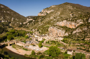 La Malène – Vue depuis la statue de la Vierge