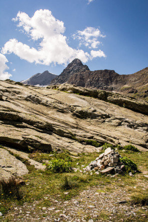 Randonnée jusqu'au lac du Grand Méan – Bifurcation vers le glacier du Grand Méan