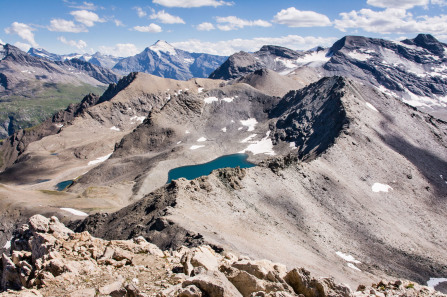 Randonnée de la pointe des Fours et du Pélaou Blanc – Col des Fours et l'arrête qui mène au Pélaou Blanc