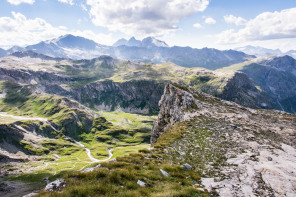 Randonnée de la pointe des Fours et du Pélaou Blanc – Descente du Pélaou Blanc par le pierrier