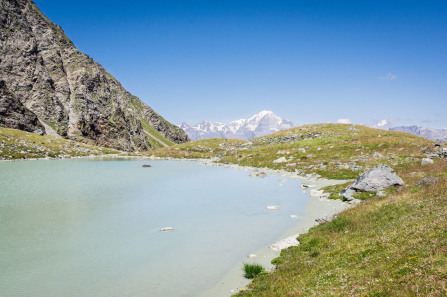 Randonnée du lac de Riondaz – Le lac