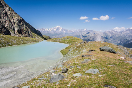 Randonnée du lac de Riondaz – Le lac