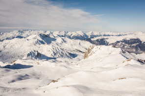 Les Arcs – Vue depuis la Roche de Mio