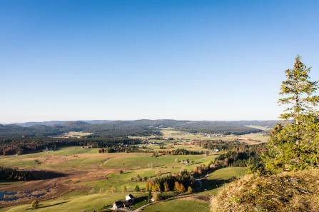 Vue depuis le belvédère de la Roche-Bernard