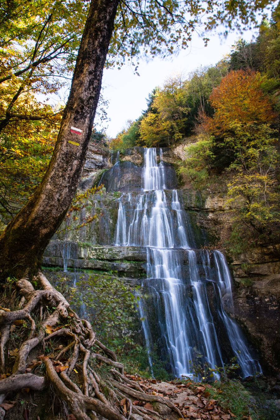 Cascades du Hérisson – Cascade de l'Eventail