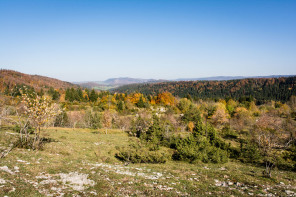 Randonnée des 4 lacs – Vue du parking du pic de l'Aigle