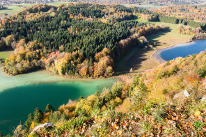 Vue depuis le belvédère des 4 lacs – Petit et Grand Maclu