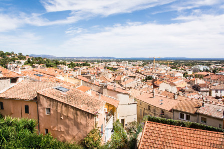 Hyères – Vue depuis la place Saint-Paul