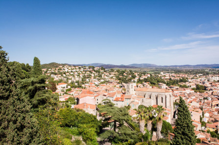 Hyères – Vue depuis le sommet du castel Saint-Claire