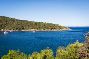 Port-Cros – Baie de Port-Man vue depuis la pointe