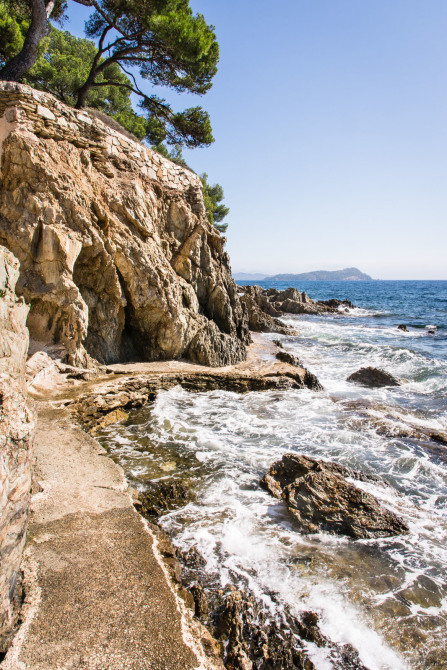 Presqu'île de Giens – Sentier du littoral entre le port du Niel et la baie du Niel