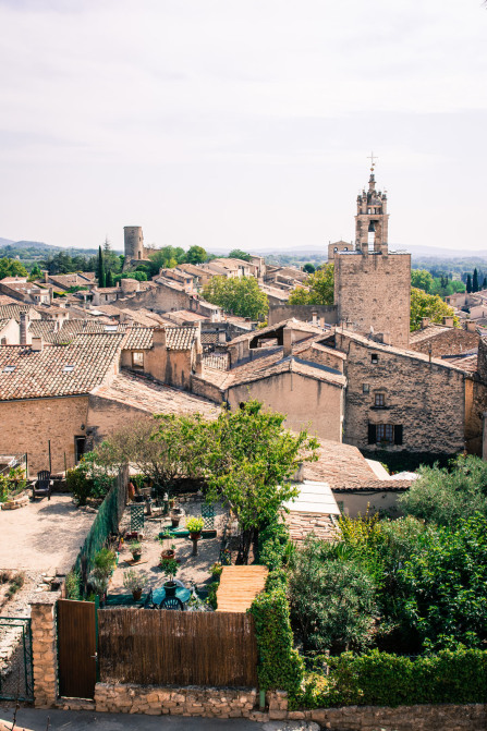 Cucuron – Vue depuis le donjon Saint-Michel