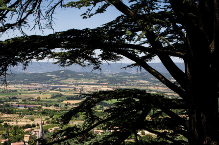 Bonnieux – Vue depuis l'église vieille