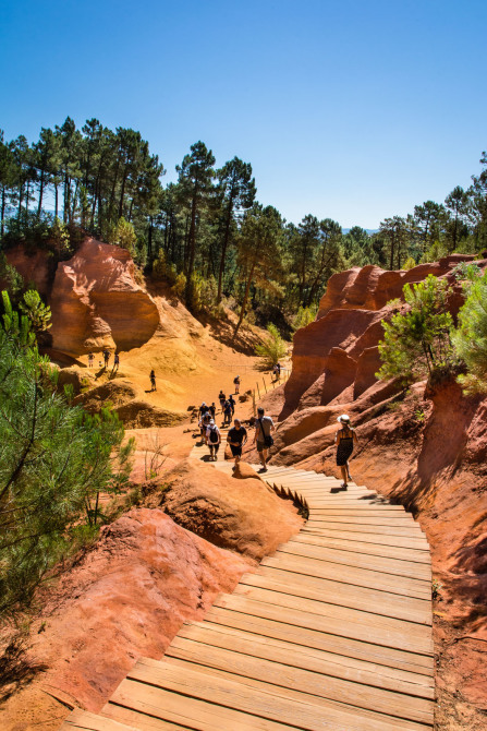 Roussillon – Sentier des ocres