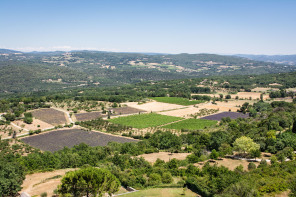 Saignon – Vue depuis le rocher