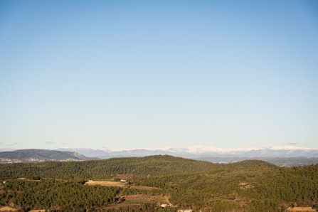 Beaumont-de-Pertuis – Vue depuis la chapelle Sainte-Croix