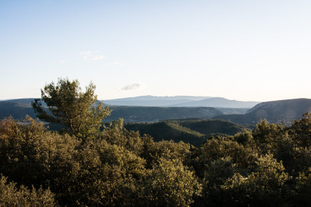 Beaumont-de-Pertuis – Vue depuis la chapelle Sainte-Croix