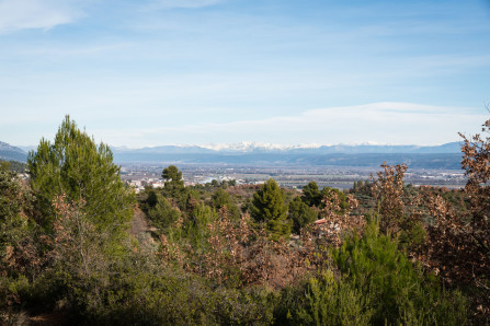 Randonnée au-dessus de Corbières-en-Provence