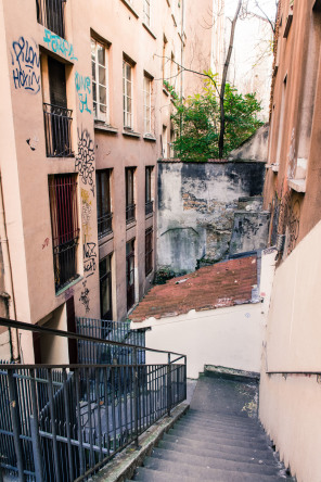 Croix-Rousse – Passage rue Imbert Colomes