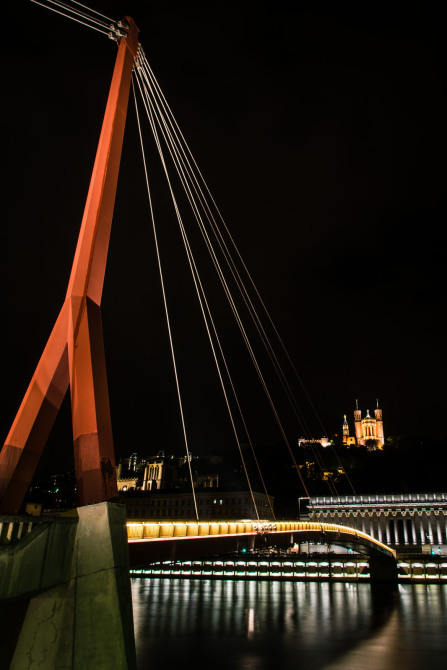 Presqu'île – Quais de Saône – Passerelle du Palais de Justice