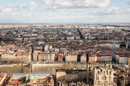 Colline de Fourvière – Vue depuis l'esplanade de Fourvière