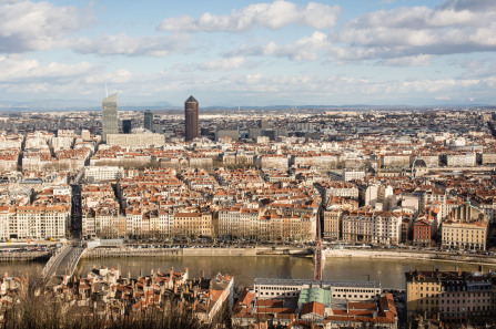 Colline de Fourvière – Vue depuis l'esplanade de Fourvière