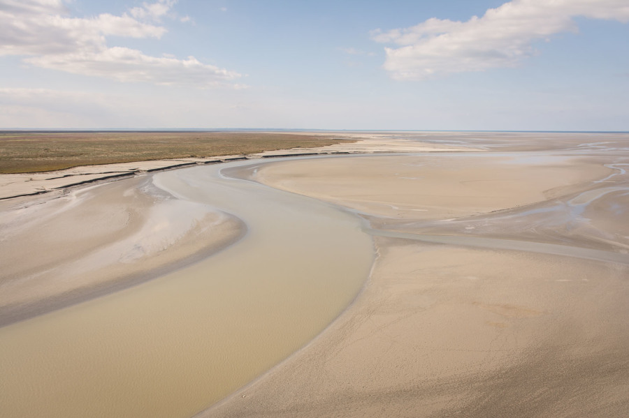 Mont Saint-Michel – Vue depuis la terrasse de l'ouest