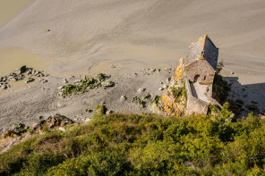 Mont Saint-Michel – Vue depuis la terrasse de l'ouest