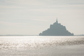 Vue du mont Saint-Michel depuis la baie