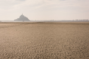 Vue du mont Saint-Michel depuis la baie